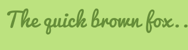 Image with Font Color 668E39 and Background Color BCE27F